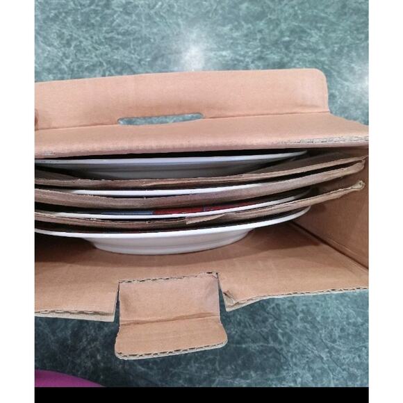 Set of 4 Sakura American As Apple Pie Warren Kimble Stoneware Salad Plates - Picture 7 of 9